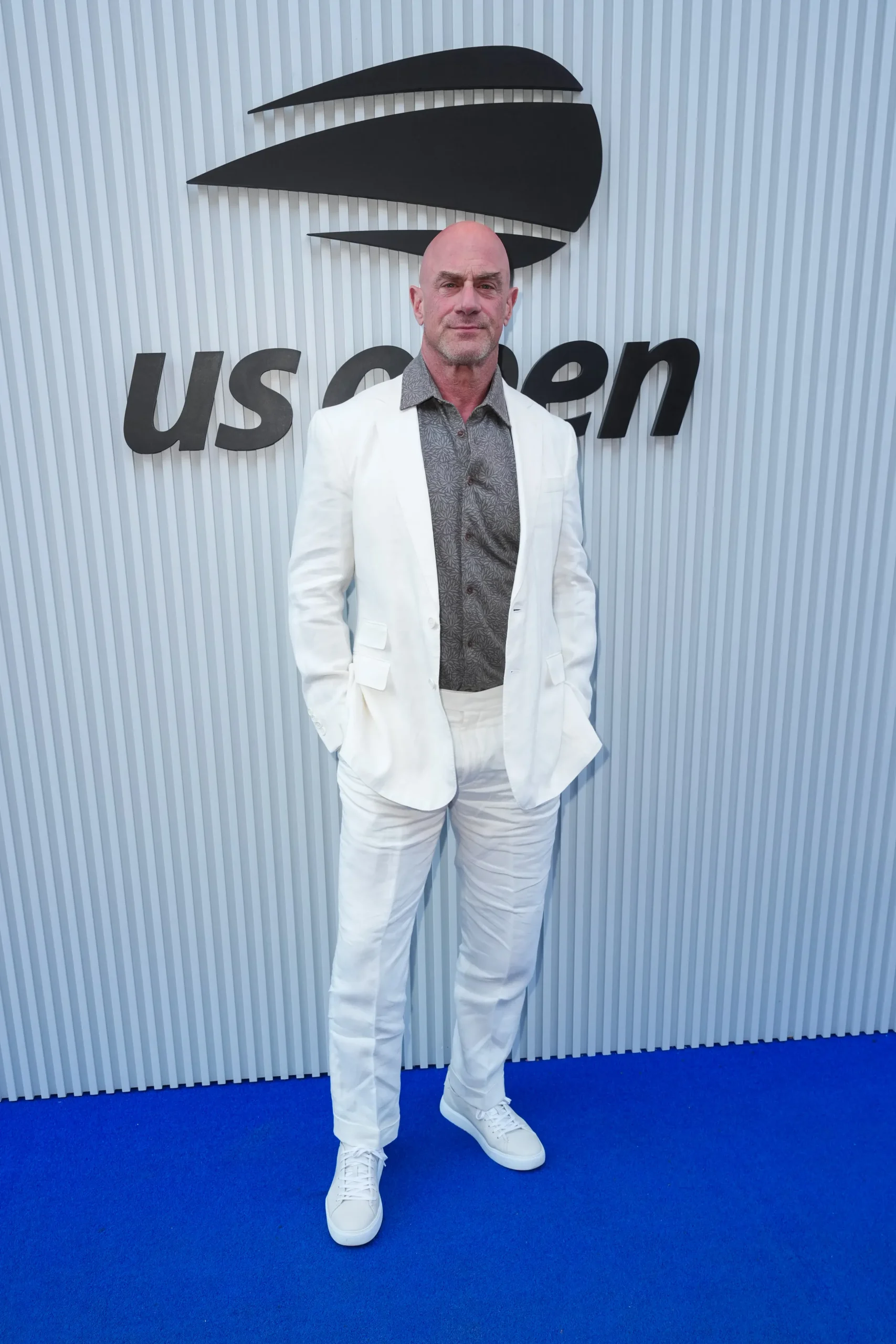 Christopher Meloni een van de beroemdheden bij US open 2025