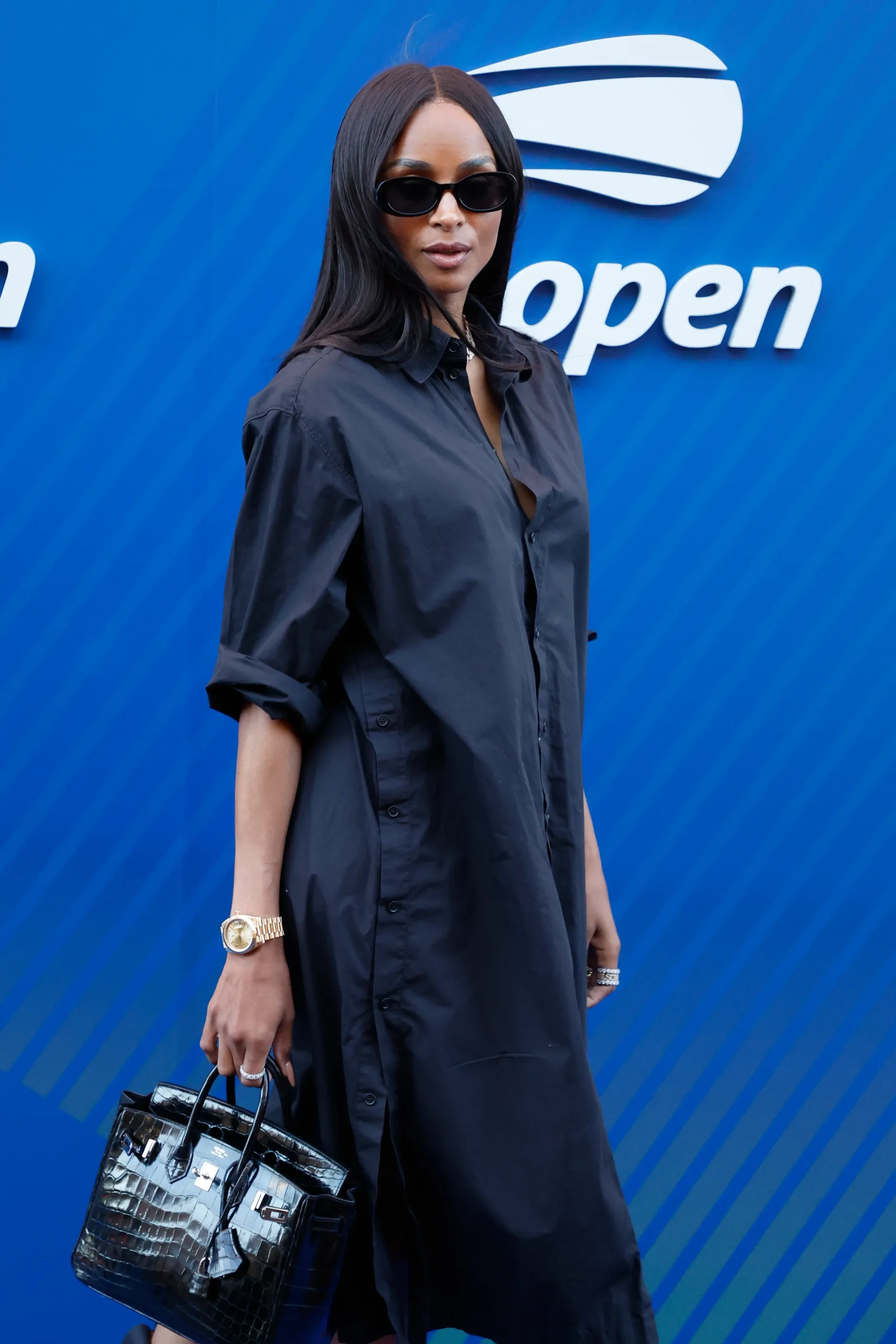Ciara een van de beroemdheden bij US Open 2025