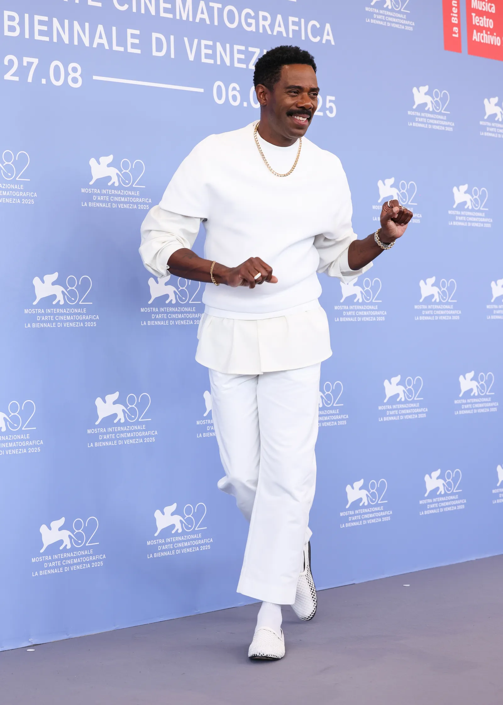 Colman domingo op het filmfestival in venetie