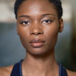 Model bij Giorgio Armani