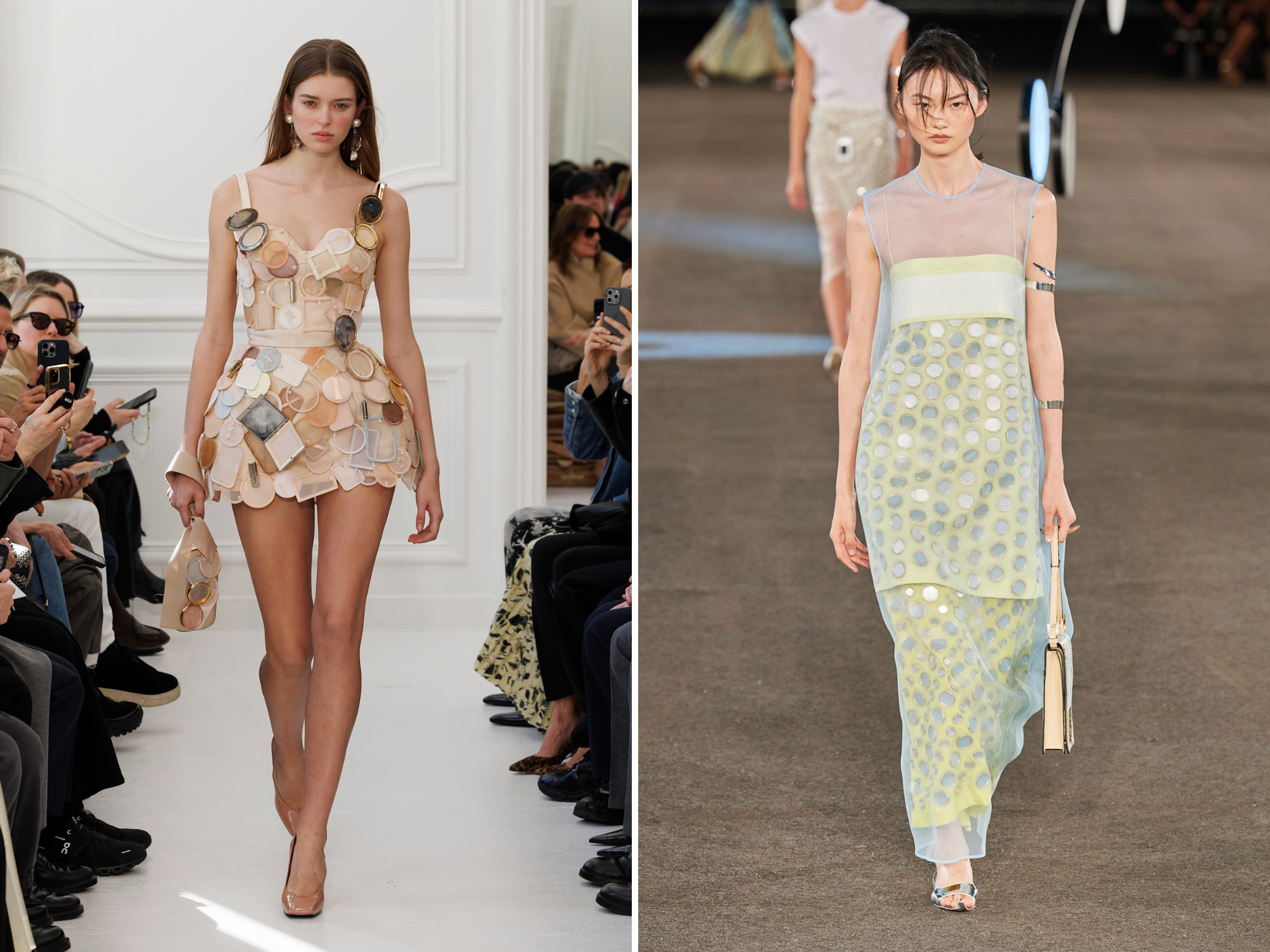 mode met spiegeltjes givenchy en tory burch