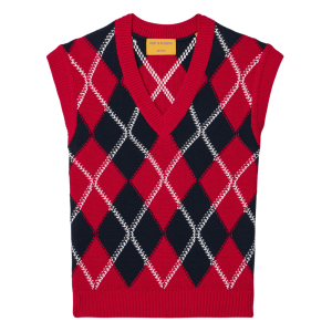 guest in residence argyle vest