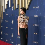 Jenna Ortega bij de Emmy's 2025