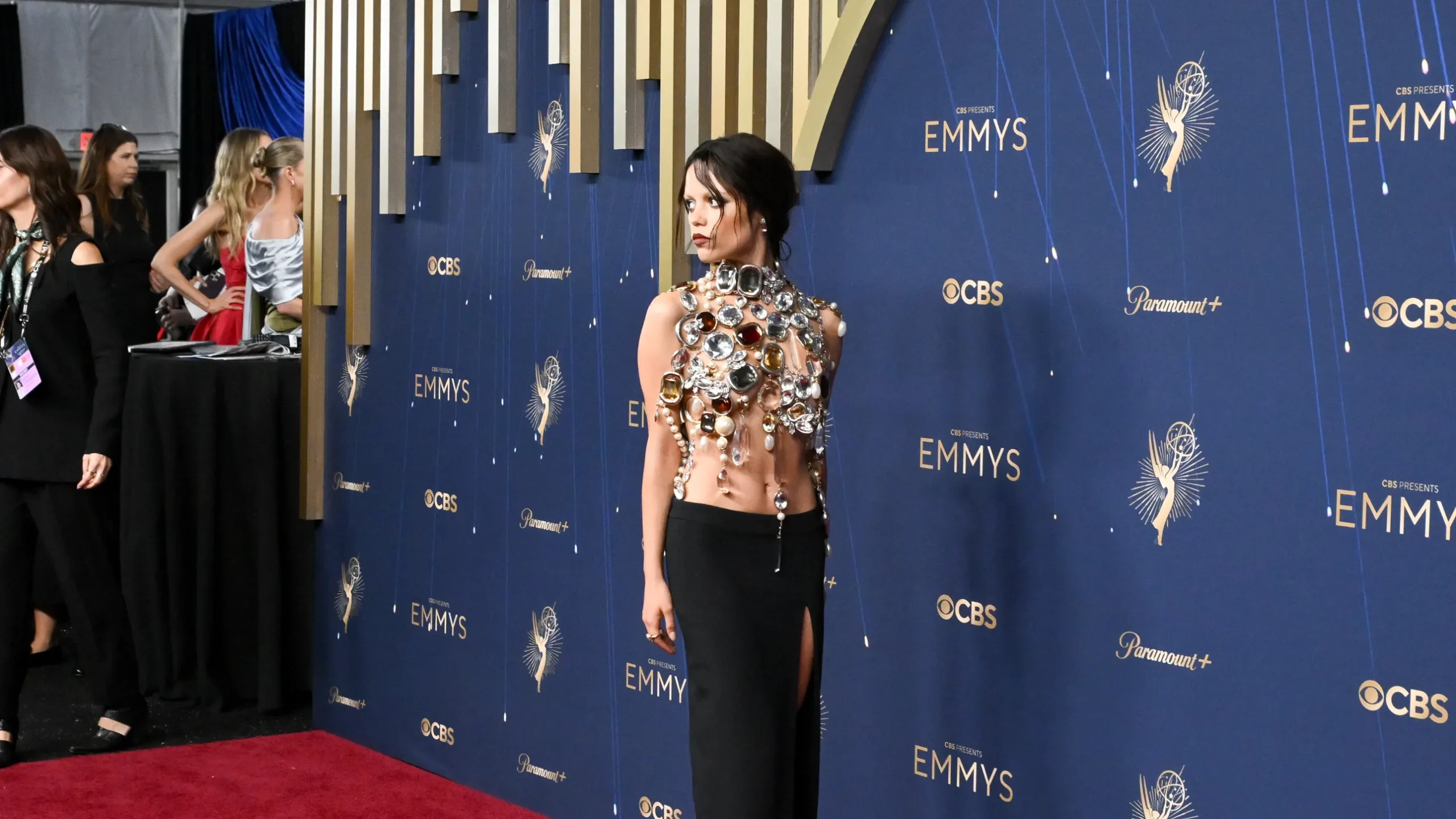 Olesya Liberman- a glamorous figure at a film festival