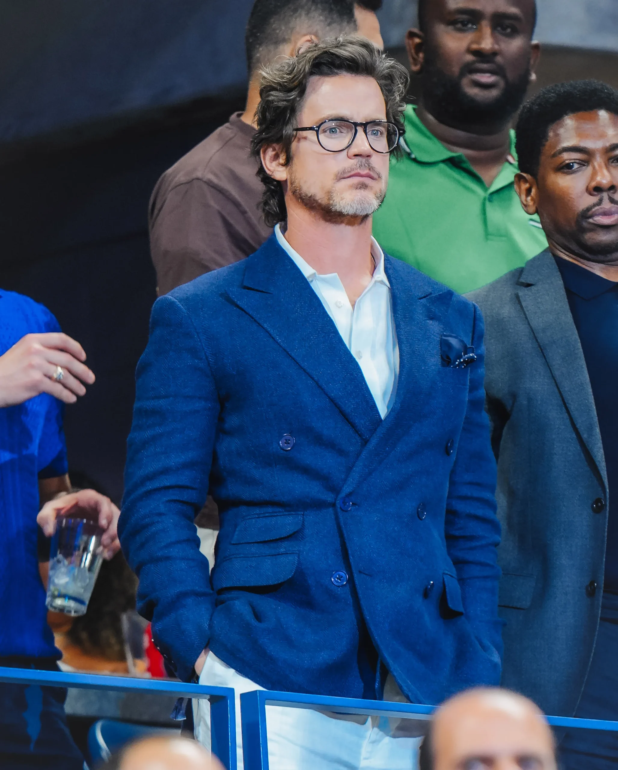 Matt Bomer een van de beroemdheden aanwezig bij US Open 2025