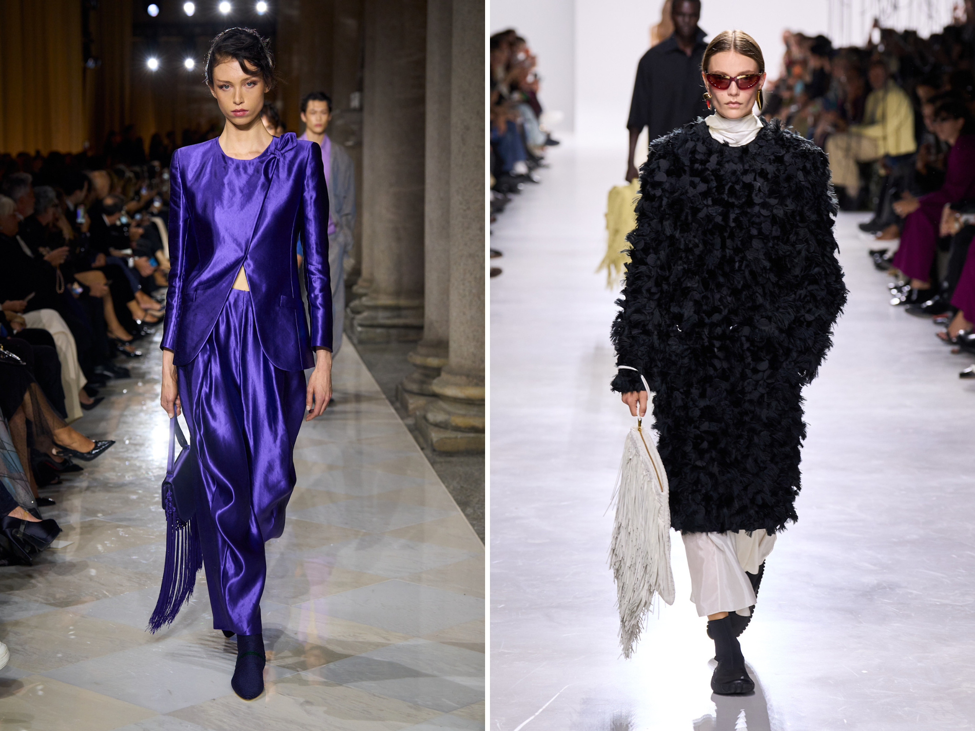 Giorgio Armani en Bottega Veneta
