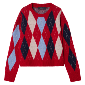 cashmere trui - sweater - jumper - kasjmier - kasjmieren trui met print