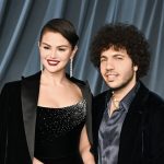 selena gomez en benny blanco bij academy museum gala 2025