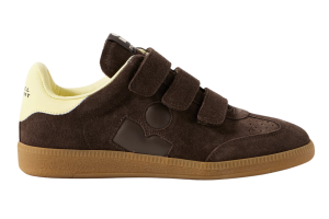 bruine sneakers isabel marant