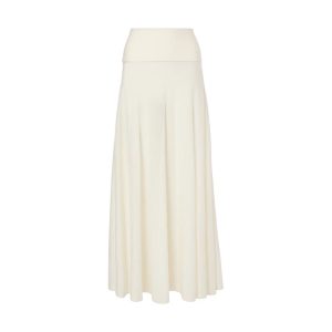 Alaïa low-rise wollen maxi rok