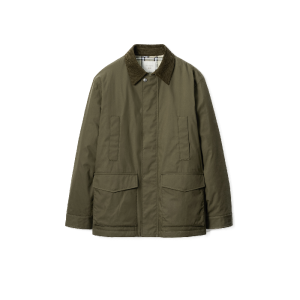 Groene jas van Uniqlo