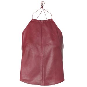 Stouls-top met open rug.