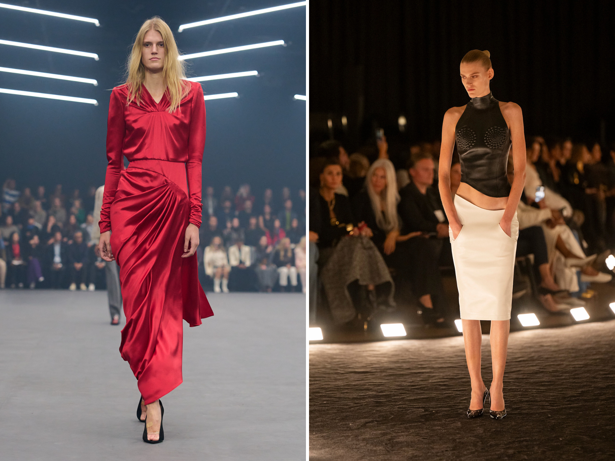Bodine van Galen bij Valentino en Schiaparelli lente/zomer 2026