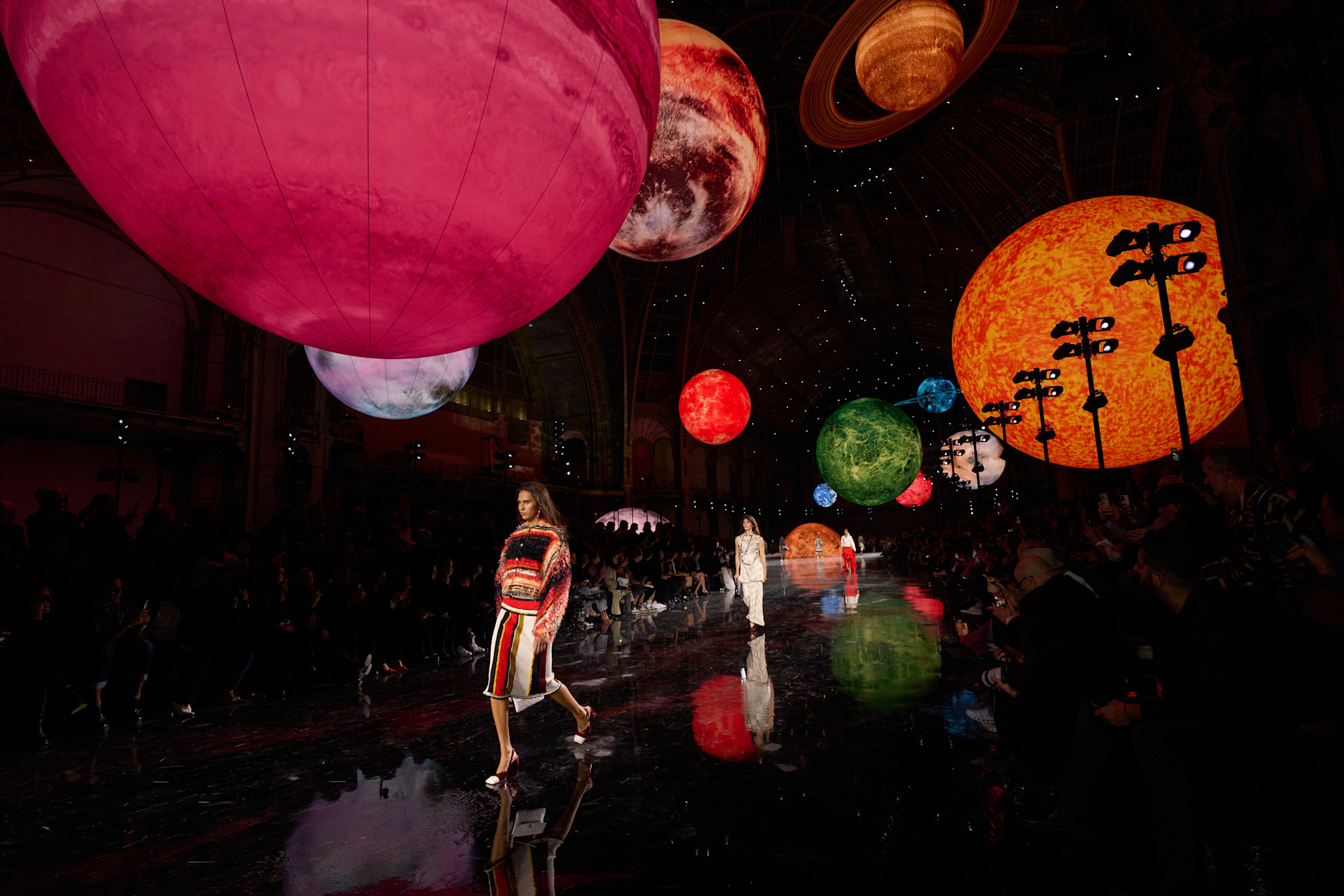 De showlocatie van Chanel lente/zomer 2026