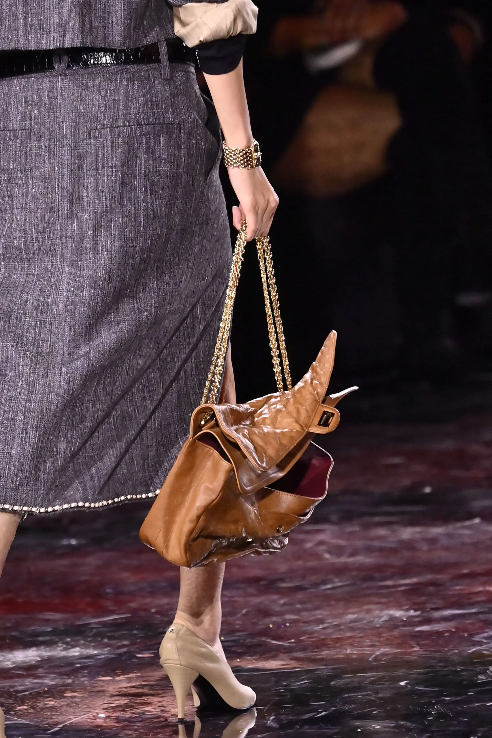 De Chanel-tassen uit de debuutcollectie van Matthieu Blazy. 