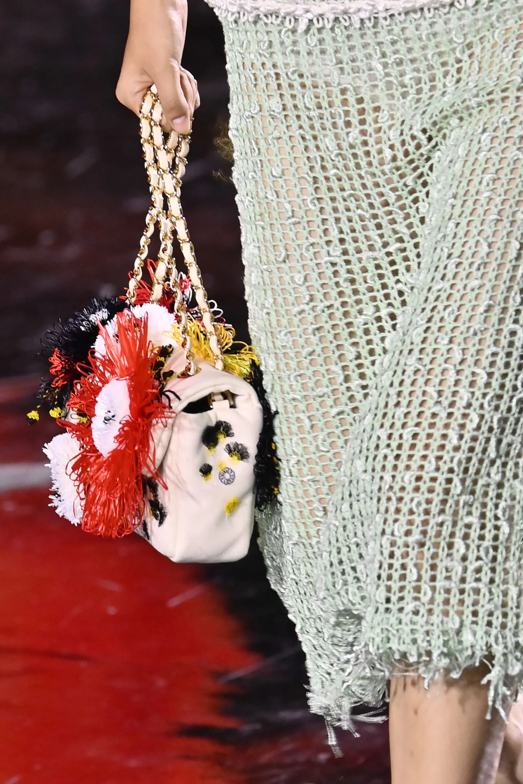 De Chanel-tassen uit de debuutcollectie van Matthieu Blazy. 