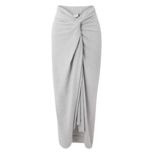 dries van noten katoen jersey midirok