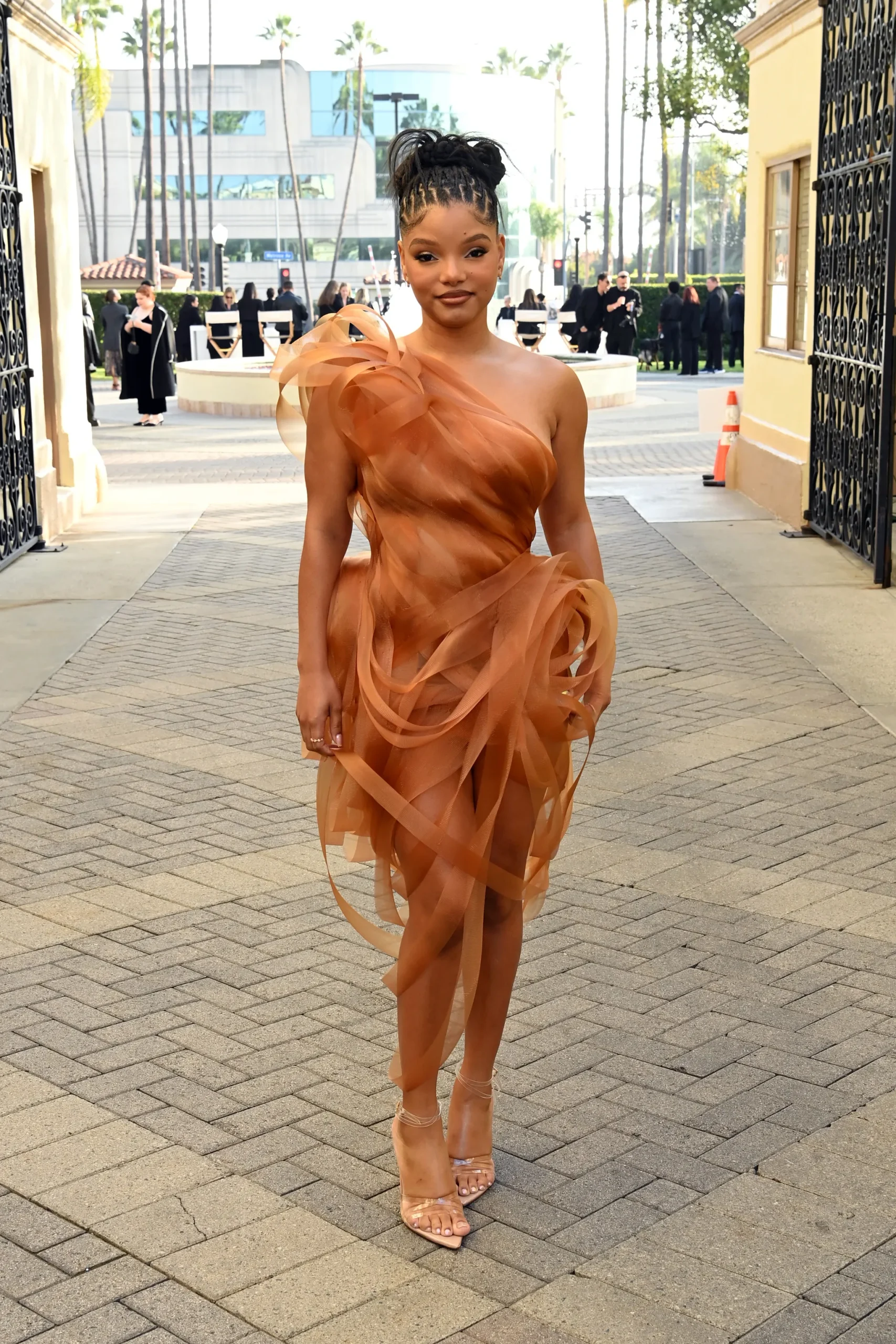 Halle Bailey bij Vogue World 2025.