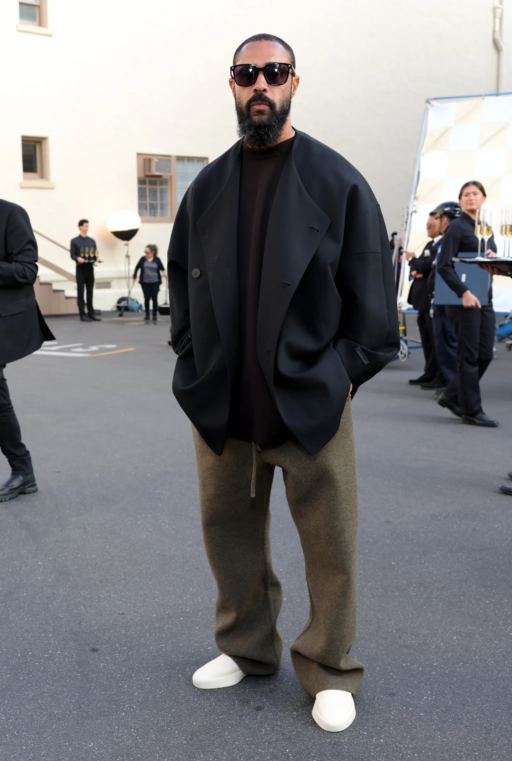 Jerry Lorenzo draagt Fear of God