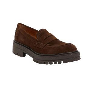 Alfi loafer van kalfssuède