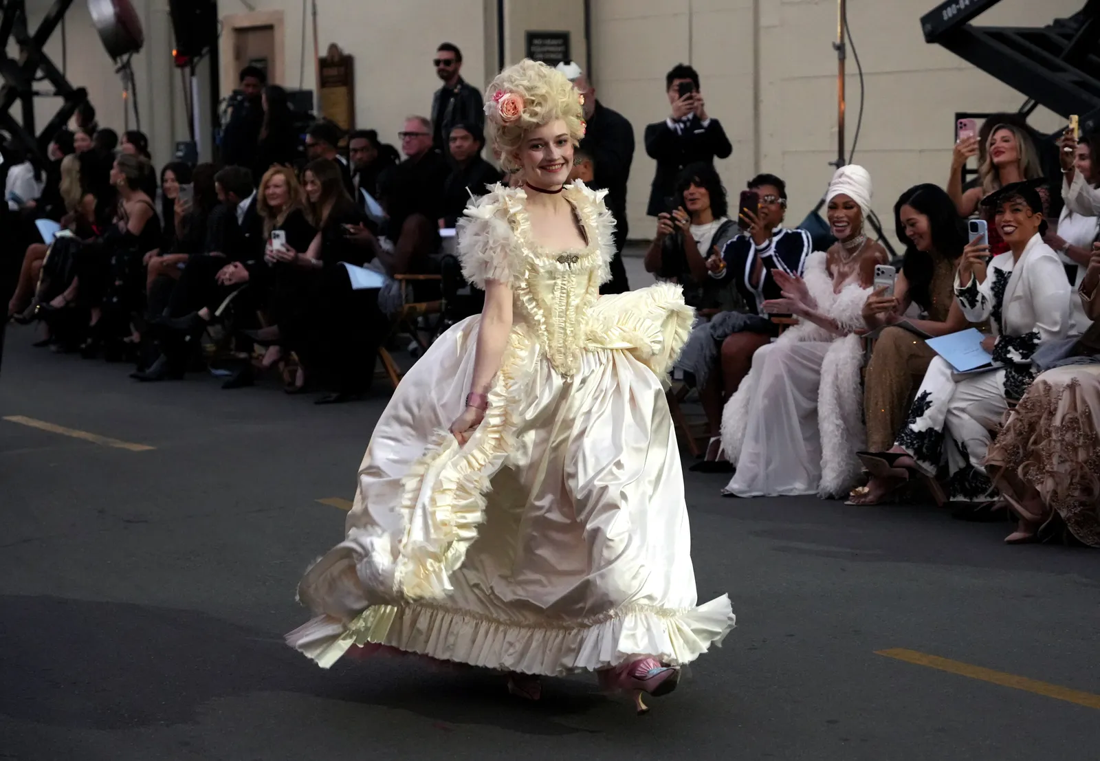 julia garner marie antoinette vogue world