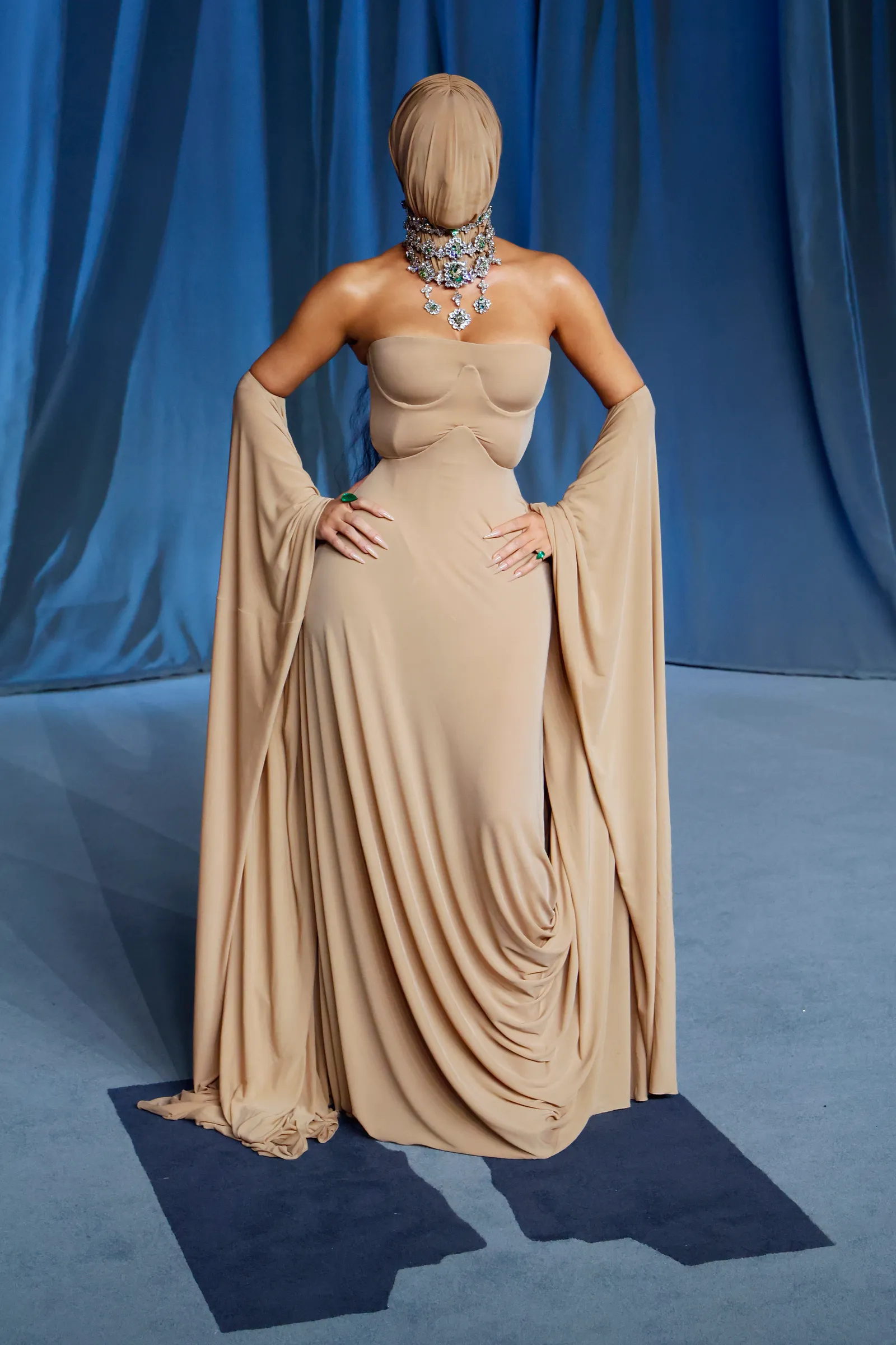 kim kardashian academy museum gala maison margiela