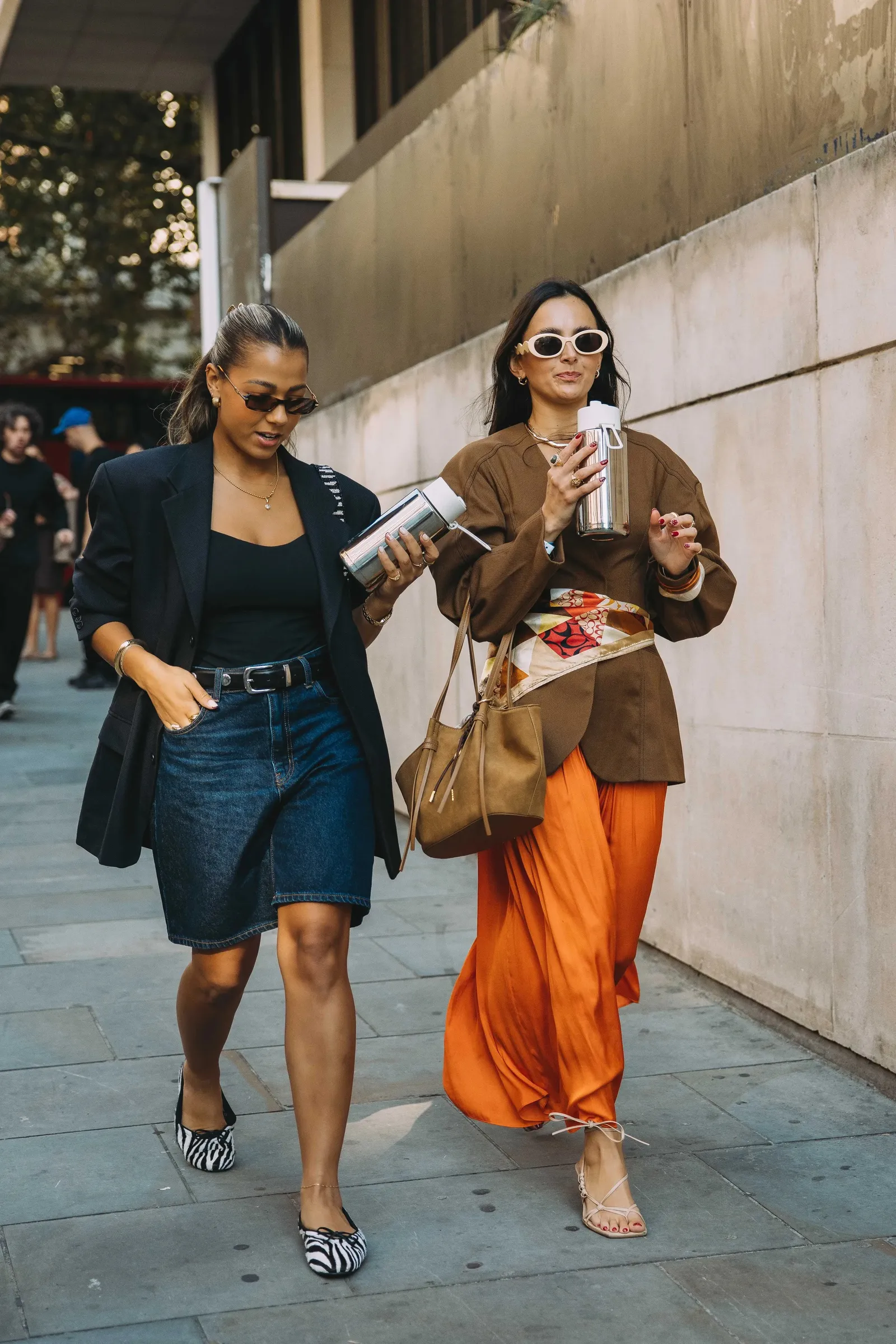 Kleurcombinatie oranje met bruin