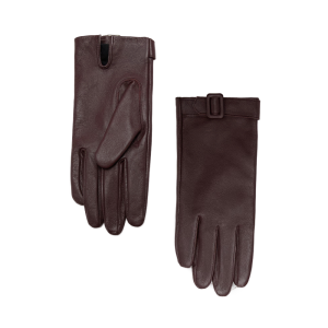 Leren handschoenen van Mango