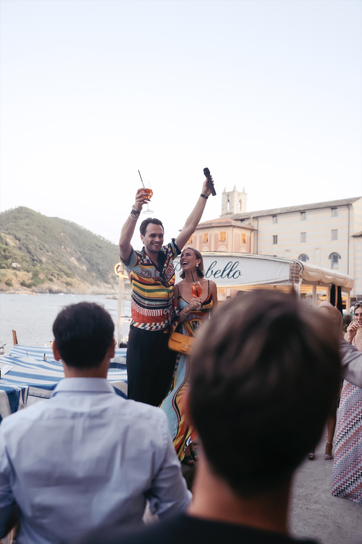 De bruiloft van Marly en Max in Italië