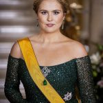 prinses amalia bij galadiner abdicatie luxemburg