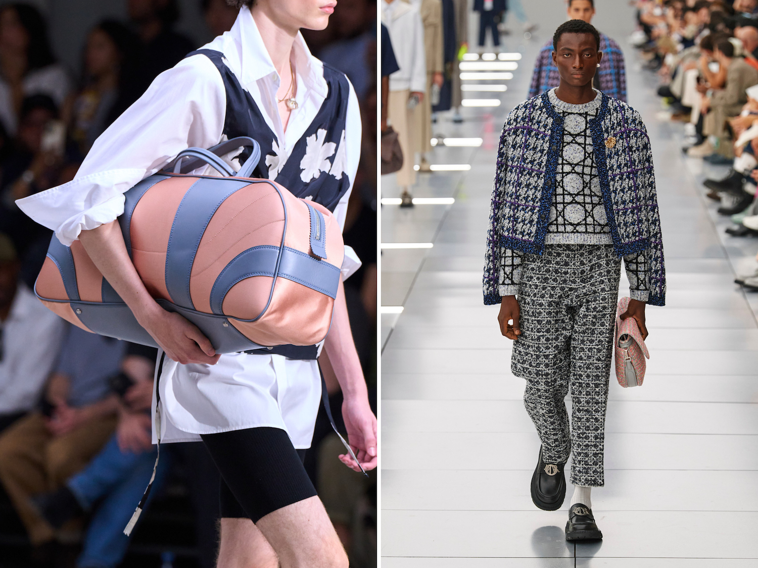 Dries Van Noten lente/zomer 2026 en Dior Men lente/zomer 2024