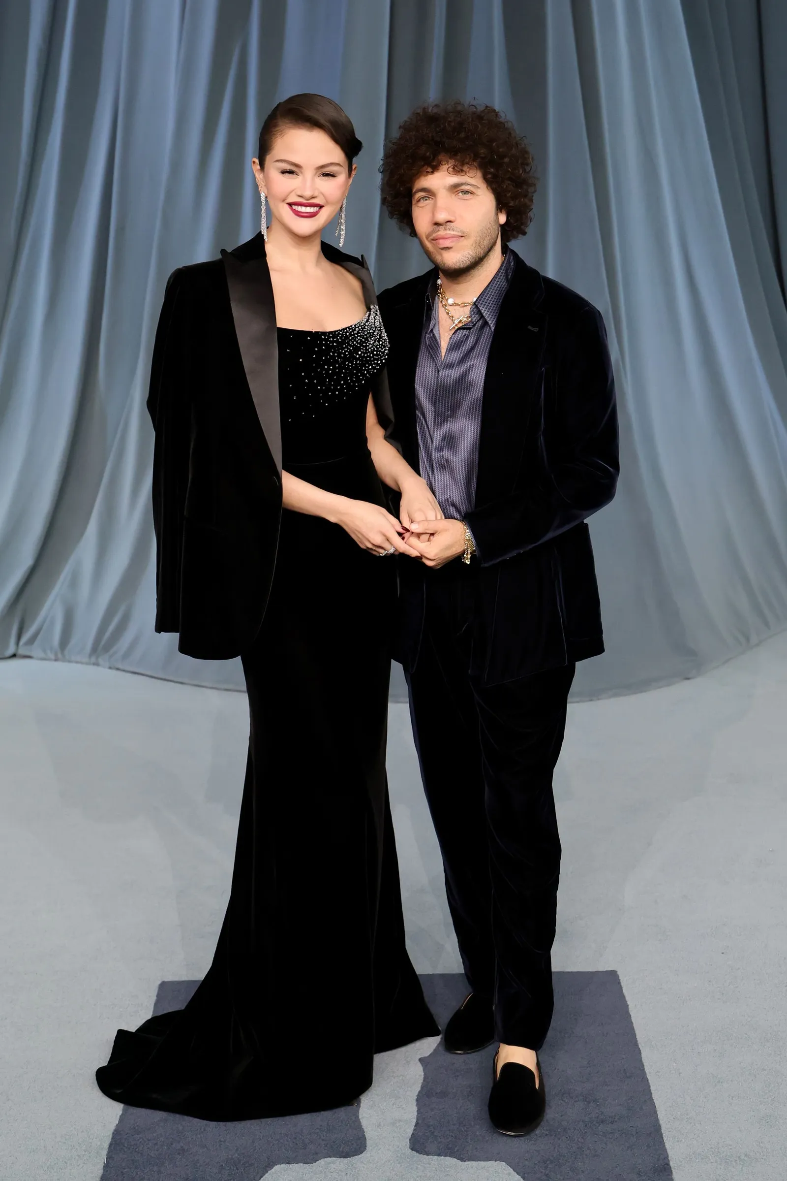 selena gomez benny blanco academy museum gala 2025