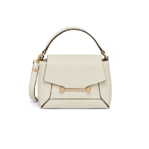 Witte shopper van Strathberry