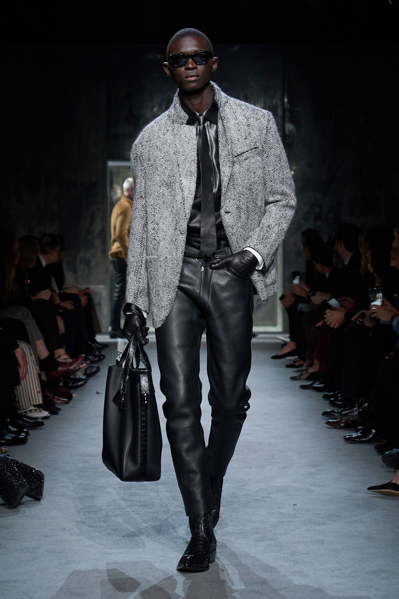 Tom Ford herfst/winter 2025 heren winterjas