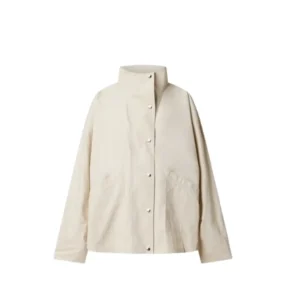 Toteme jas met hoge kraag