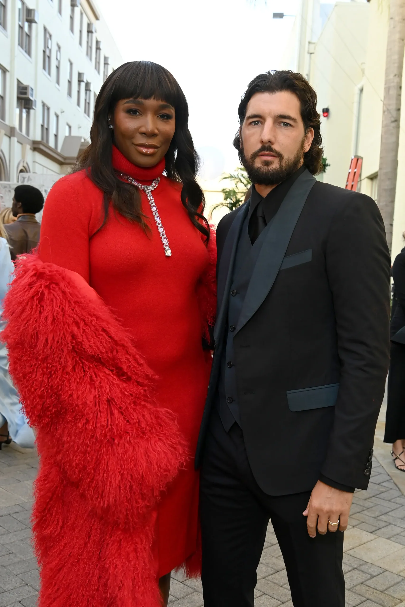 Venus Williams and Andrea Preti