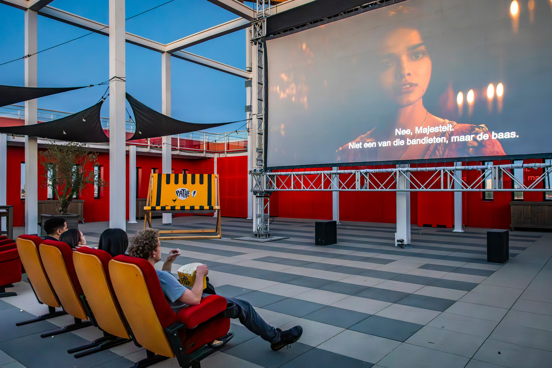Utrecht Pathé Leidsche Lijn rooftop cinema