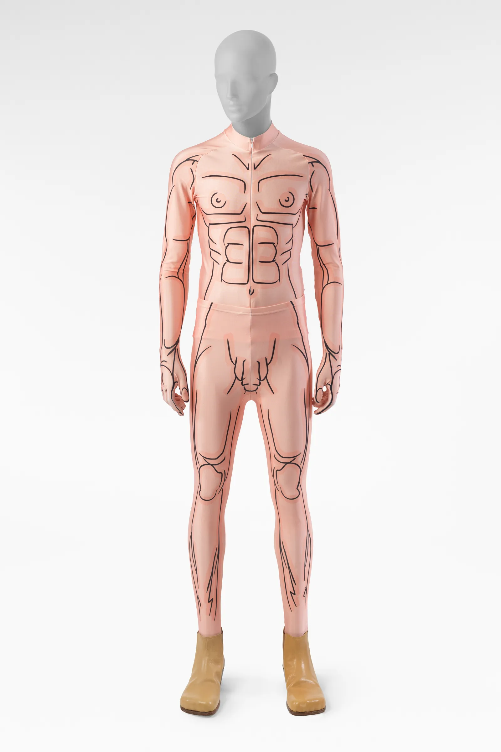 Ensemble, Walter Van Beirendonck (Belgisch, geboren in 1957), lente/zomer 2009; Aankoop, Friends of The Costume Institute Gifts, 2020 (2020.45a–d).