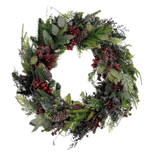 Christmas wreath mika decorations