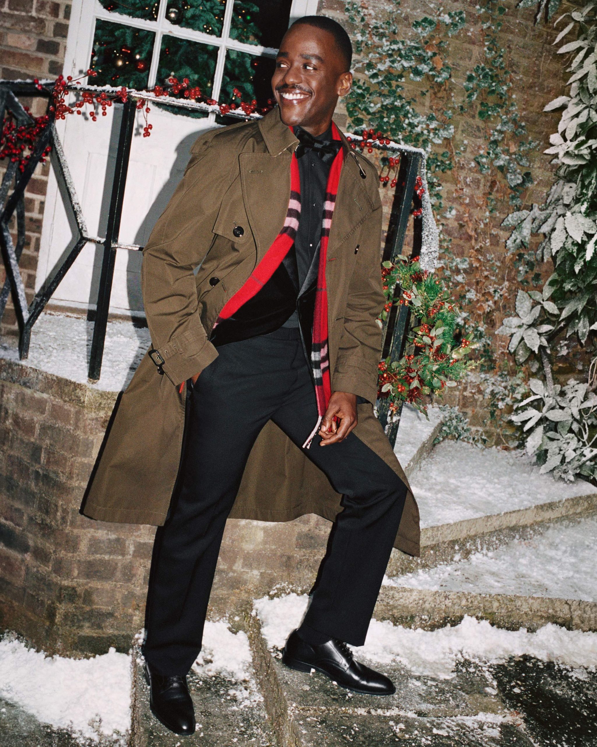 Burberry campagne kerst 2025 Campaign Ncuti Gatwa