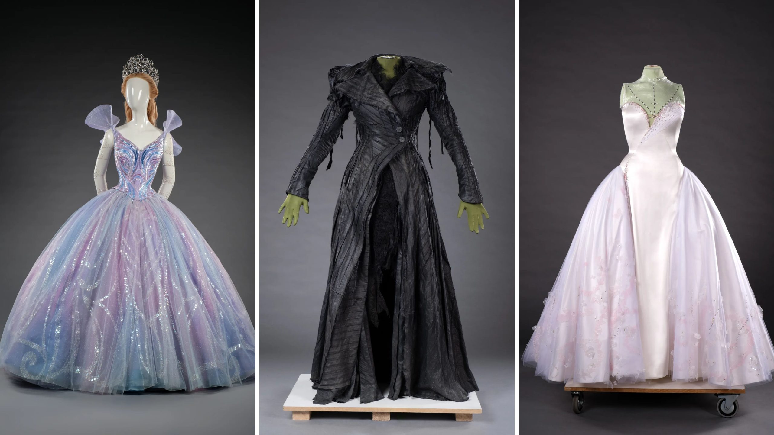 De kostuums van Ariana Grande en Cynthia Erivo