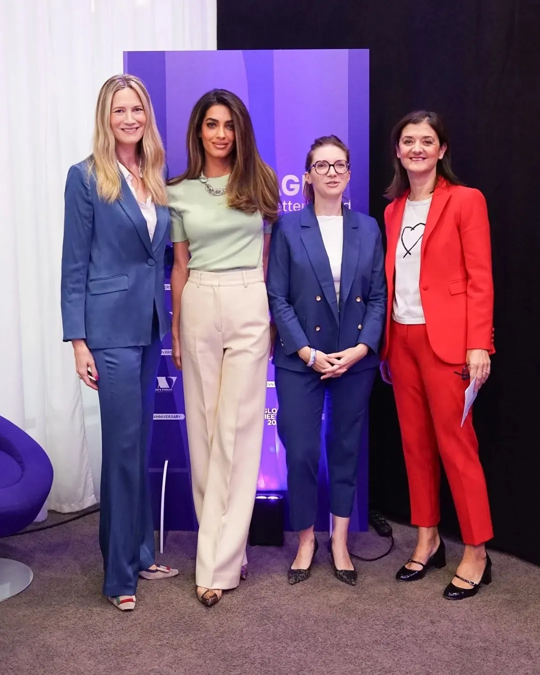 Amal Clooney draagt de perfecte pantalon