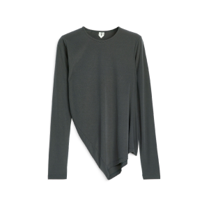 grijze top combineren outfit