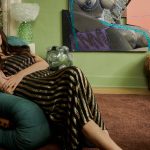 Aurora James in haar huis in Los Angeles