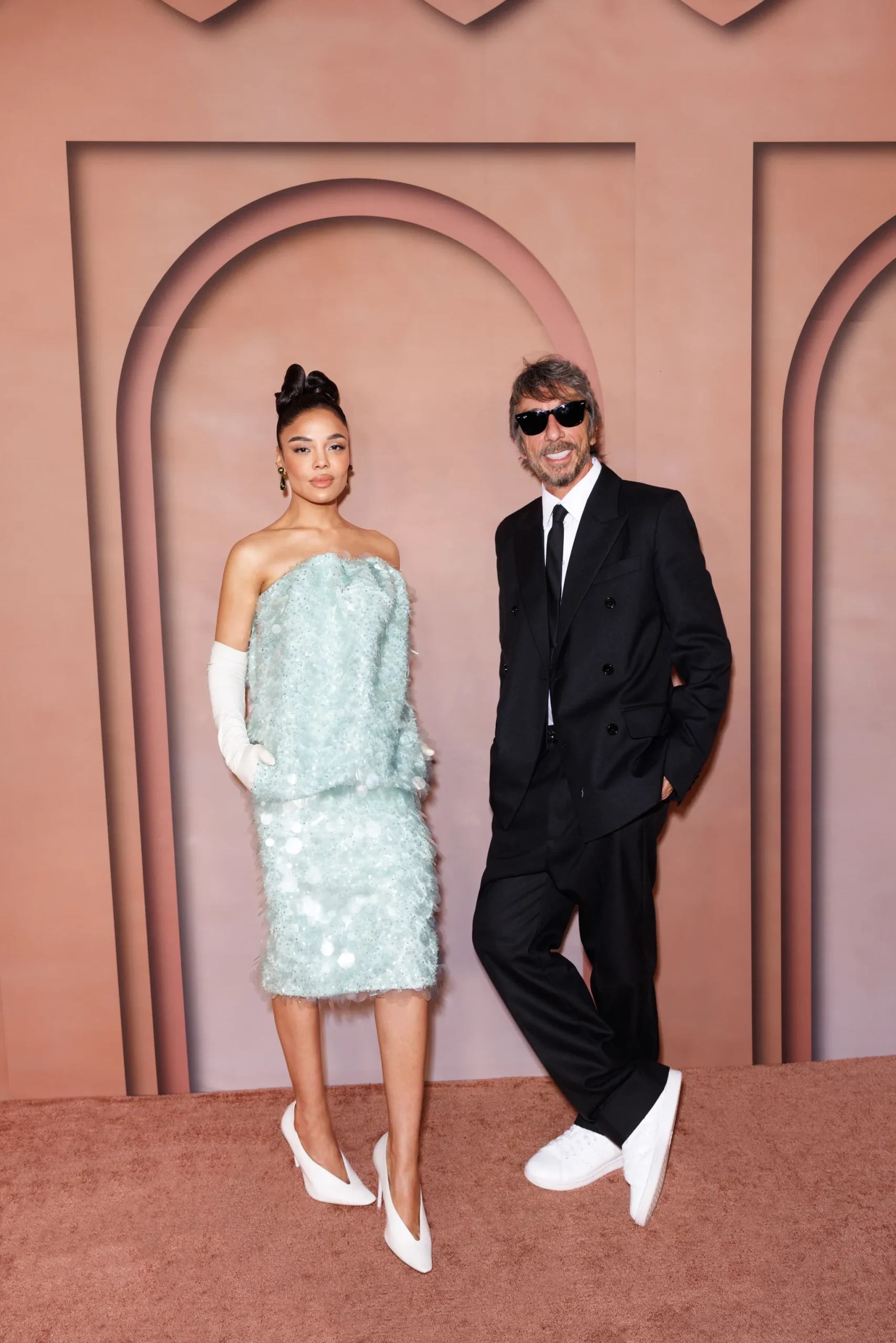 Tessa Thomspn met Pierpaolo Piccioli