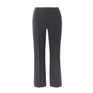 katoenen grijze broek high sport