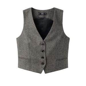mango wollen gilet