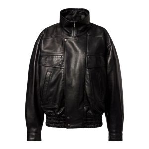 saint laurent leren jas