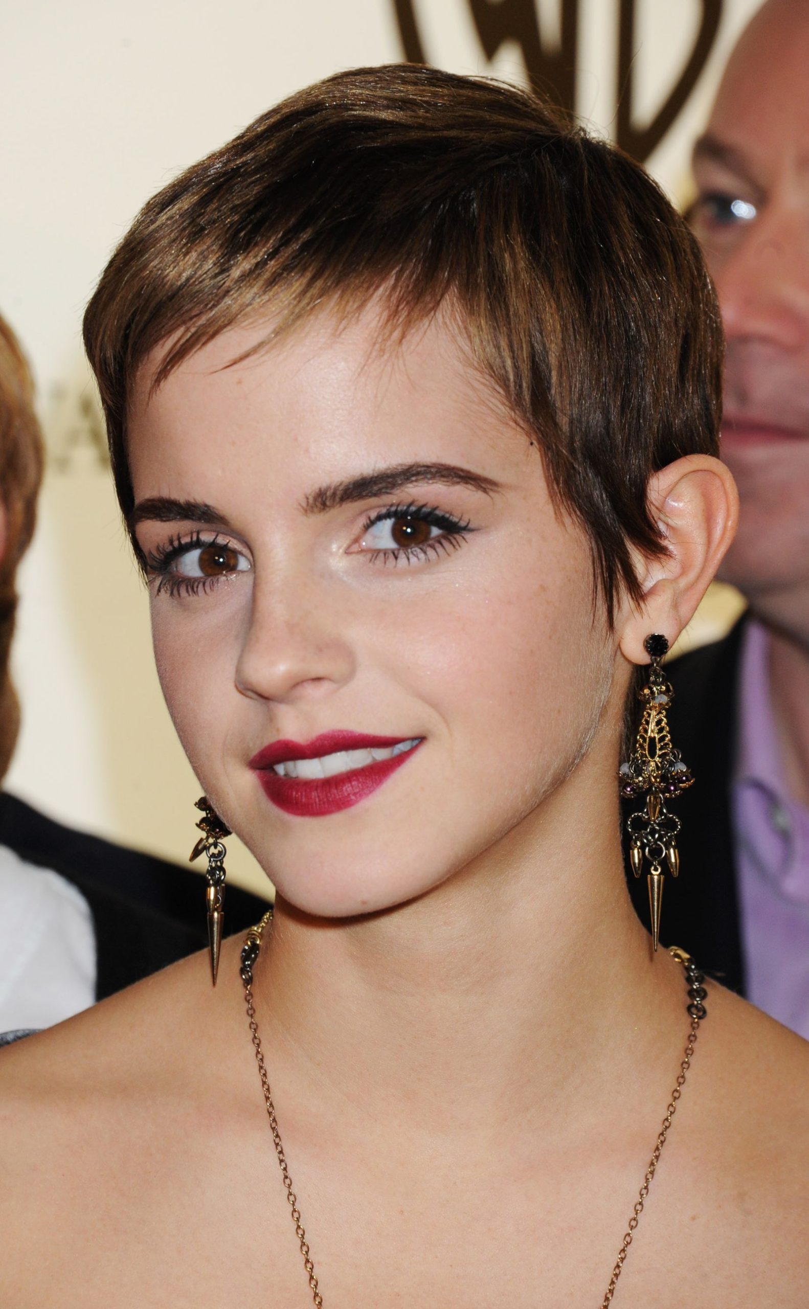 Emma Watson met een vlijmscherpe pixie