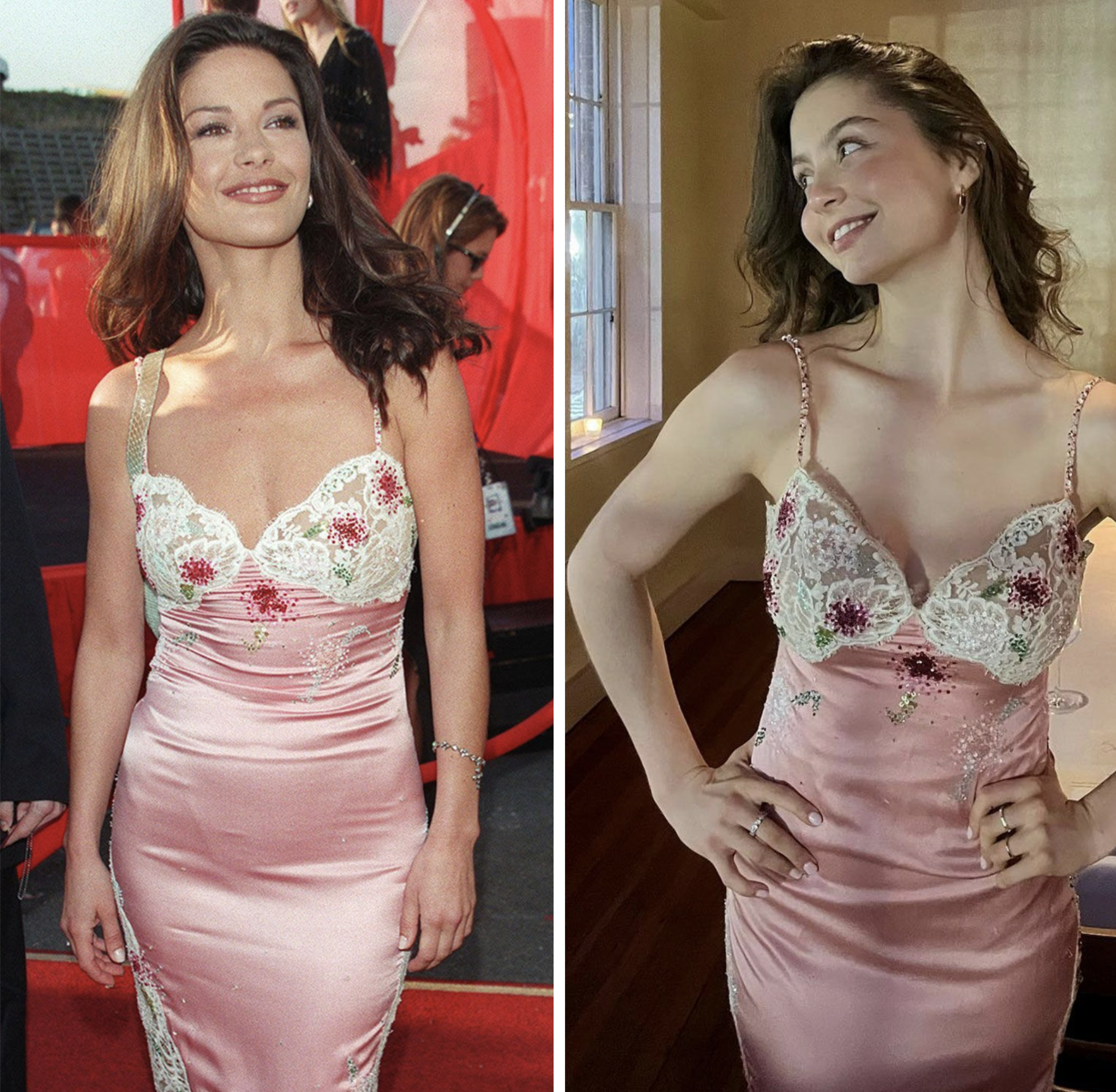 Catherine Zeta-Jones en haar dochter dragen hetzelfde